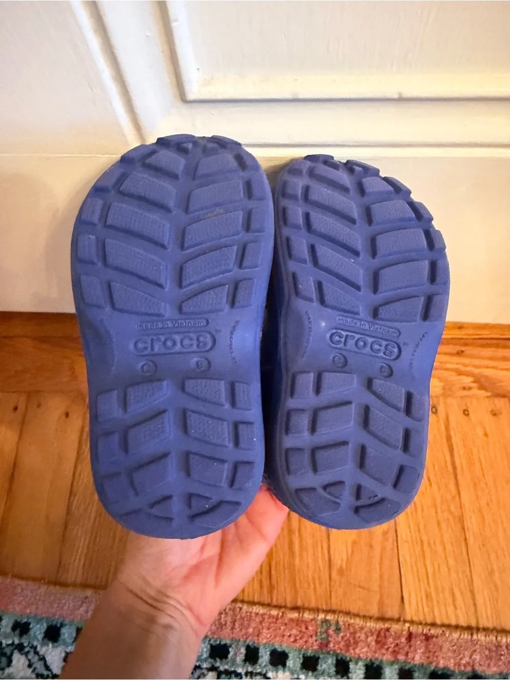 CROCS bright blue